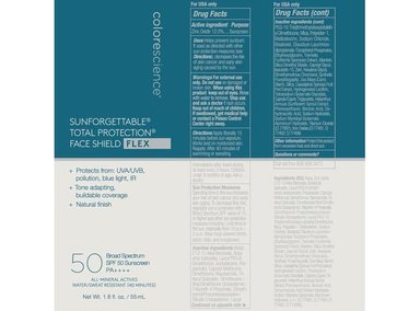 COLORESCIENCE PROTECTOR SOLAR FACIAL SHIELD FLEX SPF 50 - PROTECCIÓN MINERAL CON COLOR ADAPTATIVO - 2