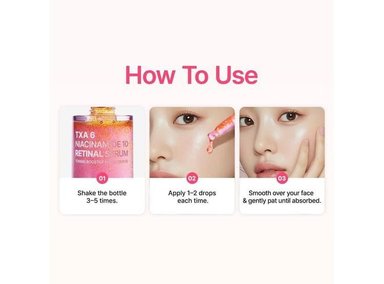 PURITO SERUM FACIAL TXA 6% NIACINAMIDA 10% RETINAL 30ML - 6