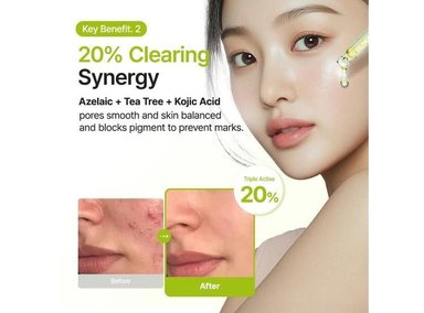 PURITO SERUM FACIAL AZELAICO 10% ARBOL DE TE KOJICO 30ML - 5