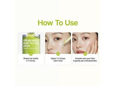 PURITO SERUM FACIAL AZELAICO 10% ARBOL DE TE KOJICO 30ML - 7