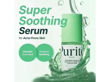 PURITO SERUM CENTELLA UNSCENTED SENSITIVE SKIN CALMING SERUM 60ML - 2