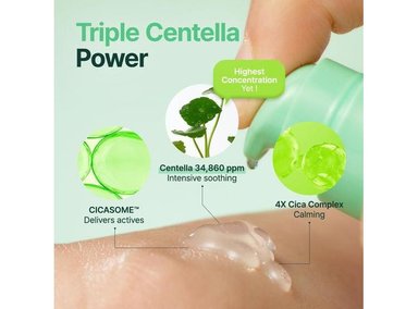 PURITO SERUM CENTELLA UNSCENTED SENSITIVE SKIN CALMING SERUM 60ML - 3