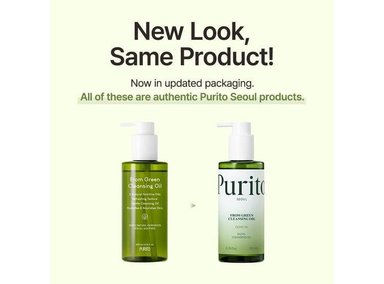 PURITO FROM GREEN CLEANSING OIL, REMOVEDOR DE MAQUILLAJE VEGANO, SIN FRAGANCIA PARA CARA Y OJOS, APTO PARA TODO TIPO DE PIEL - 3