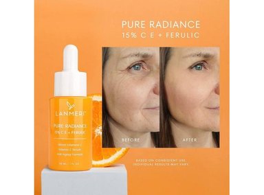 LANMERI SERUM FACIAL 15% VITAMINA C + E + ÁCIDO FERÚLICO 30ML - 2
