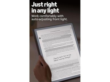 KINDLE SCRIBE DE AMAZON, 32GB, PANTALLA SIMILAR AL PAPEL Y LÁPIZ INCLUIDO, DISEÑO DELGADO, LUZ FRONTAL, GRAFITO - 6