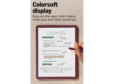 AMAZON KINDLE SCRIBE COLORSOFT 64GB, MODELO NUEVO, DELGADO, LIGERO, CON PANTALLA COLOR SEMEJANTE AL PAPEL Y LÁPIZ INCLUIDO - 3