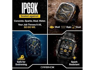 CARBINOX EDGE SMARTWATCH CARBINOX DUAL-BAND GNSS - 5