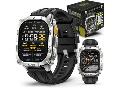 SMARTWATCH CARBINOX EDGE: AMOLED, BLUETOOTH, RESISTENTE AL AGUA, GPS, LLAMADAS PARA ANDROID E IOS - 1
