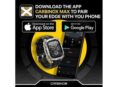 SMARTWATCH CARBINOX EDGE: AMOLED, BLUETOOTH, RESISTENTE AL AGUA, GPS, LLAMADAS PARA ANDROID E IOS - 6