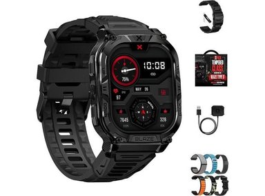 CARBINOX BLAZE SMART WATCH, GPS, 170+ MODOS DEPORTIVOS, IP69K, LLAMADAS CON ANDROID/IOS