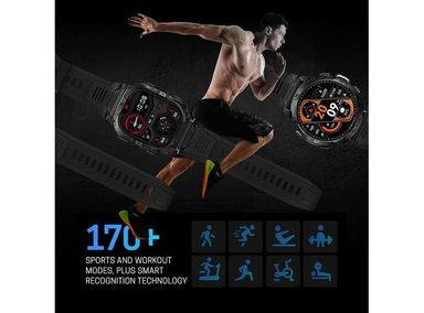 CARBINOX BLAZE SMARTWATCH, RESISTENTE, GPS, 170+ DEPORTES, GORILLA GLASS, LLAMADAS, ANDROID/IOS - 6