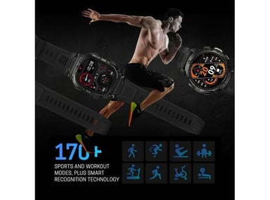 SMARTWATCH CARBINOX BLAZE GPS, RESISTENTE, 170+ DEPORTES - 2