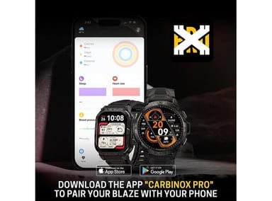 SMARTWATCH CARBINOX BLAZE GPS, RESISTENTE, 170+ DEPORTES - 6