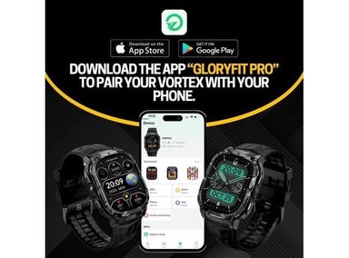 CARBINOX VORTEX SMARTWATCH CON LLAMADAS, RASTREADOR FITNESS MILITAR Y DISEÑO DEPORTIVO RESISTENTE AL AGUA - 5