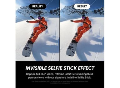 INSTA360 X5 - CÁMARA DE ACCIÓN 8K 360° IMPERMEABLE, LENTES REEMPLAZABLES, STICK INVISIBLE, ESTABILIZACIÓN AVANZADA - 4