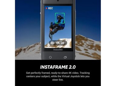 INSTA360 X5 - CÁMARA DE ACCIÓN 8K 360° IMPERMEABLE, LENTES REEMPLAZABLES, STICK INVISIBLE, ESTABILIZACIÓN AVANZADA - 5