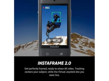 INSTA360 X5 SATIN WHITE CÁMARA 8K, RESISTENTE, EFECTO SELFIE INVISIBLE, LENTES REEMPLAZABLES Y 3 HORAS DE BATERÍA - 4