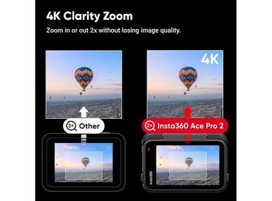 INSTA360 ACE PRO 2 CÁMARA DE ACCIÓN 8K CO-DISEÑADA CON LEICA, BAJA LUMINOSIDAD, EXCELENTE AUDIO Y EDICIÓN AI - 6