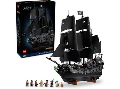 LEGO ICONS CAPTAIN JACK SPARROW'S PIRATE SHIP FOR ADULTS - COLLECTIBLE BLACK PEARL PIRATES OF THE CARIBBEAN