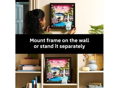 LEGO ART PAISAJE JAPONÉS DE CEREZOS EN FLOR PARA ADULTOS, IDEAL PARA PARED O SUPERFICIE - MODELO 31218 - 5