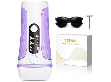 DEPILADORA LÁSER IPL CON 999,999 FLASHES PARA USO SEGURO Y EFICAZ EN TODO EL CUERPO. IDEAL PARA USO DOMÉSTICO - 1