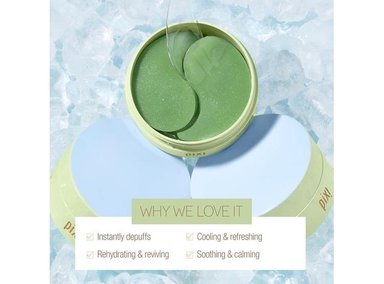 PIXI DETOXIFEYE PARCHES HIDROGEL PARA OJOS HINCHADOS ÁCIDO HIALURÓNICO Y CAFEÍNA 60 PARCHES - 4