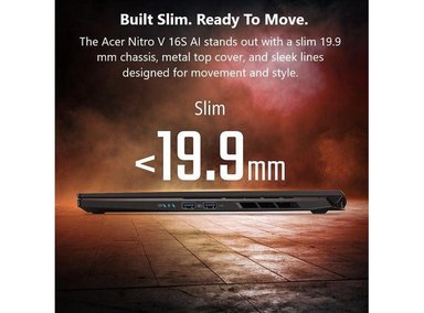 ACER NITRO V 16S AI LAPTOP GAMER PROCESADOR AMD RYZEN 7 260 32GB DDR5 SSD 1TB - 7