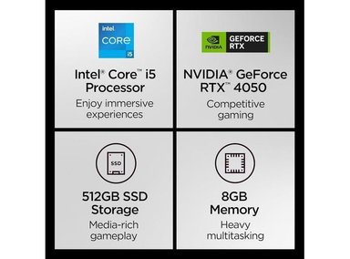 LENOVO LAPTOP LOQ ESSENTIAL I5 512GB SSD EN LUNA GRIS - 3