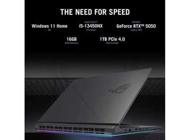 ASUS ROG STRIX G16 LAPTOP INTEL CORE I5 NVIDIA RTX 5050 16GB RAM 1TB SSD - 7