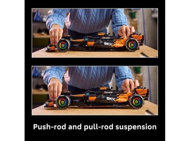 LEGO TECHNIC MCLAREN MCL39 F1 - KIT DE CONSTRUCCIÓN PARA ADULTOS CON DETALLES AUTÉNTICOS DEL AUTOMÓVIL F1 - 2