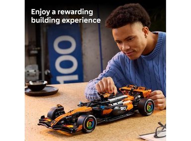 LEGO TECHNIC MCLAREN MCL39 F1 - KIT DE CONSTRUCCIÓN PARA ADULTOS CON DETALLES AUTÉNTICOS DEL AUTOMÓVIL F1 - 3