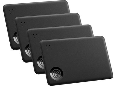 TILE SLIM - BUSCADOR DE BILLETERAS, RASTREADOR BLUETOOTH Y LOCALIZADOR PARA ETIQUETAS DE EQUIPAJE, COMPATIBLE IOS/ANDROID, NEGRO - 1