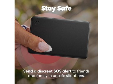 TILE SLIM - BUSCADOR DE BILLETERAS, RASTREADOR BLUETOOTH Y LOCALIZADOR PARA ETIQUETAS DE EQUIPAJE, COMPATIBLE IOS/ANDROID, NEGRO - 5