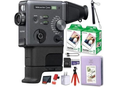 FUJIFILM INSTAX MINI EVO - CÁMARA INSTANTÁNEA HÍBRIDA CON IMPRESORA SMARTPHONE Y EFECTOS CON DIAL CREATIVO - 1