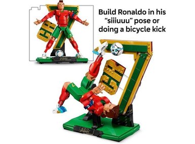 LEGO CRISTIANO RONALDO – LEYENDA DEL FÚTBOL – JUEGO DE CONSTRUCCIÓN PARA MAYORES DE 12 AÑOS – REGALO COLECCIONABLE - 2