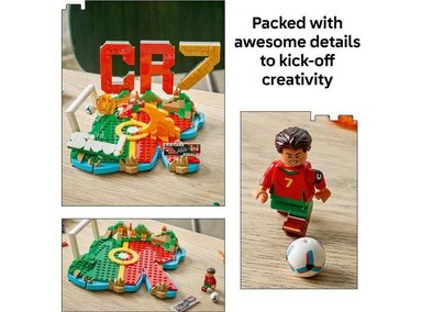 LEGO CRISTIANO RONALDO SOCCER HIGHLIGHTS SET PARA NIÑOS Y NIÑAS, REGALO COLECCIONABLE DE FÚTBOL - 2