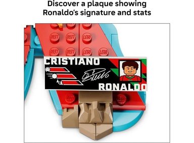 LEGO CRISTIANO RONALDO SOCCER HIGHLIGHTS SET PARA NIÑOS Y NIÑAS, REGALO COLECCIONABLE DE FÚTBOL - 3