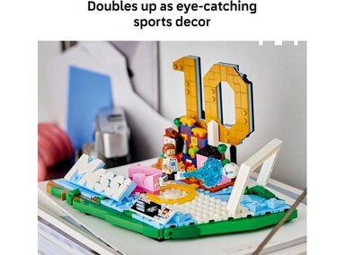 LEGO LIONEL MESSI: SET DE CONSTRUCCIÓN PARA NIÑOS, 10+ AÑOS, INCLUYE PLACA DECORATIVA DE FÚTBOL - 5