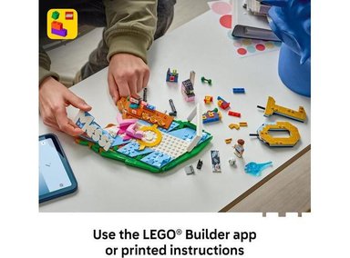 LEGO LIONEL MESSI: SET DE CONSTRUCCIÓN PARA NIÑOS, 10+ AÑOS, INCLUYE PLACA DECORATIVA DE FÚTBOL - 6