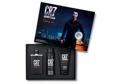 GAME ON DE CRISTIANO RONALDO PARA HOMBRES – JUEGO DE REGALO CON ESPRAY DE EAU DE TOILETTE, GEL DE DUCHA, ESPRAY CORPORAL - 8