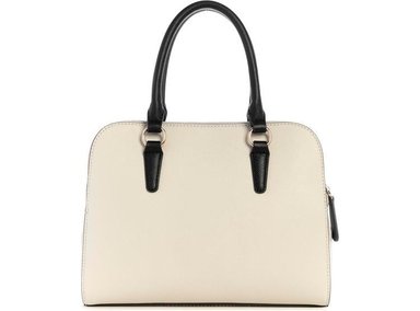 SATCHEL GUESS SARAI STATUS EN COÑAC MULTI, DISEÑO ELEGANTE, CON CORREA DESMONTABLE, IDEAL PARA MUJER - 3
