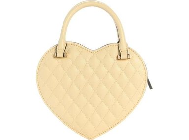 BANDOLERA ATABEY DE GUESS EN FORMA DE CORAZÓN CON CORREA AJUSTABLE, CIERRE DE CREMALLERA Y HERRAJES DORADOS - 3