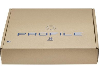 WILSON PROFILE, PELOTAS DE GOLF DE LARGA DISTANCIA Y SENSACIÓN SUAVE, PAQUETE DE 36 - 3