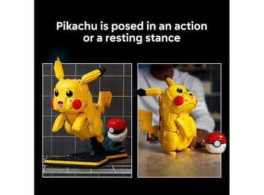 PRE VENTA SET LEGO POKÉMON PIKACHU Y POKÉ BALL - CONSTRUCCIÓN PARA COLECCIONISTAS ADULTOS, DECORACIÓN O REGALO - 5