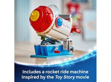 LEGO DISNEY Y PIXAR TOY STORY ALIEN CON NAVE DE PIZZA PLANET, JUGUETE DE CONSTRUCCIÓN DE 714 PIEZAS - 2