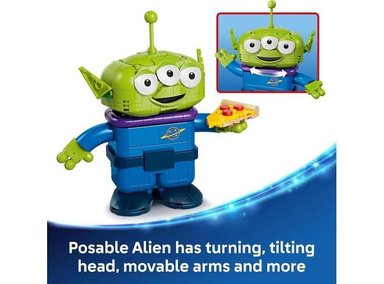 LEGO DISNEY Y PIXAR TOY STORY ALIEN CON NAVE DE PIZZA PLANET, JUGUETE DE CONSTRUCCIÓN DE 714 PIEZAS - 5
