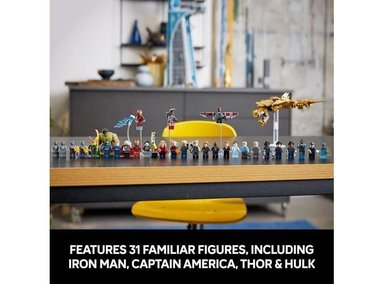 LEGO MARVEL AVENGERS TOWER: CONSTRUCCIÓN Y ESCENAS DE PELÍCULAS CON 31 FIGURAS Y ACCESORIOS - 5