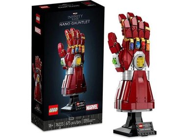 LEGO MARVEL NANO GAUNTLET DE IRON MAN, MODELO 76223 DE AVENGERS: ENDGAME, COLECCIONABLE PARA ADULTOS - 1