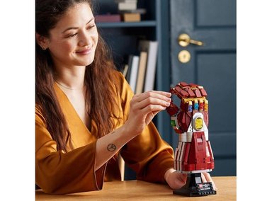 LEGO MARVEL NANO GAUNTLET DE IRON MAN, MODELO 76223 DE AVENGERS: ENDGAME, COLECCIONABLE PARA ADULTOS - 5