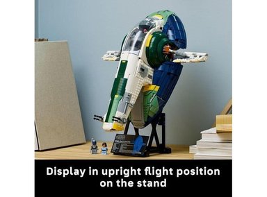 SET LEGO STAR WARS NAVE FIRESPRAY DE JANGO FETT PARA ADULTOS, KIT COLECCIONABLE DECORATIVO, IDEA DE REGALO DIY - 3